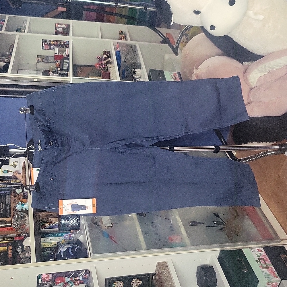 Navy Blue/ Black Jeggings